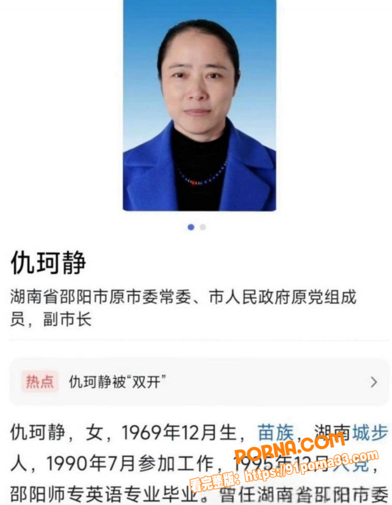 湖南邵阳最美副市长 仇珂...（3）