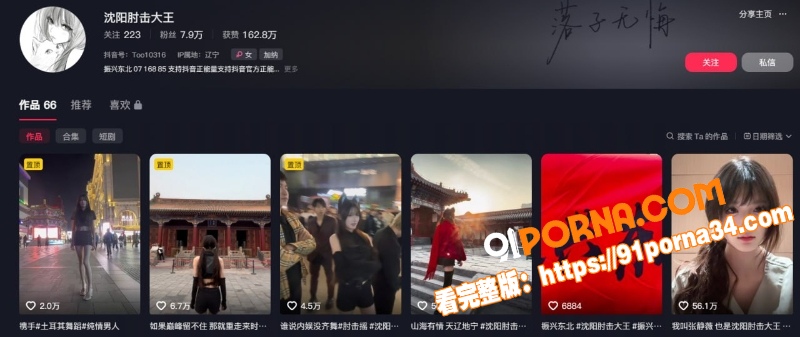 抖音网红 沈阳肘击大王 ...（1）