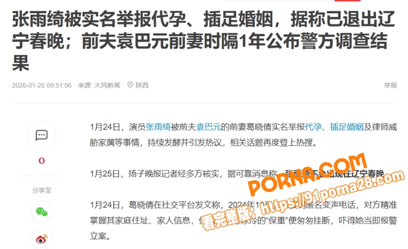 内娱地震！袁巴元前妻葛晓...（6）