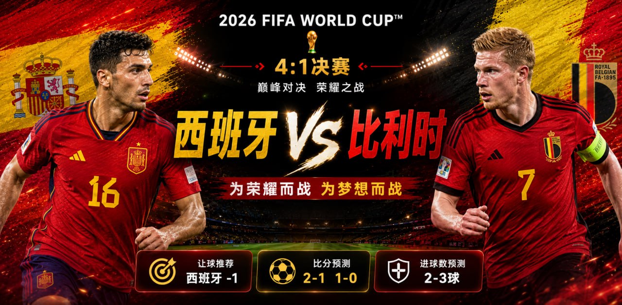 美加墨世界杯1/4决赛前瞻：斗牛军团传控风暴席卷而来，欧洲红魔新黄金一代迎来正名之战